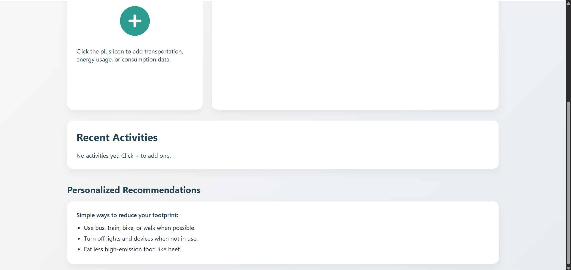 Dashboard secondaire